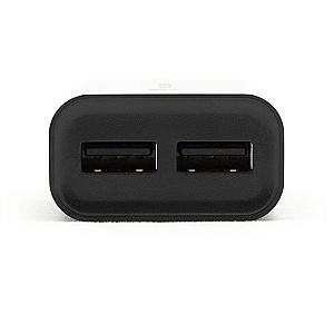 Incarcator telefon HELMET Wall Charger with Cable USB to Micro-USB 2xUSB Black