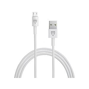 Incarcator telefon HELMET Wall Charger with Cable USB to Micro-USB 2xUSB White