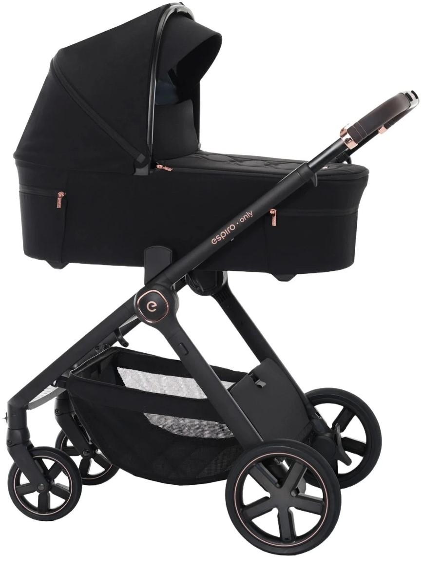 Carucior 2 in 1 Espiro Only 2025 - 510 Stylish Black