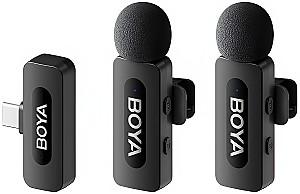 Microfon fara fir Boya BY-V20 V2 Ultracompact 2.4GHz Type-C Black