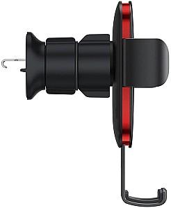 Suport auto pentru telefon Baseus Metal Age II Gravity Black