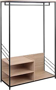 Antreu DP Samuel (100x40x160H) Negru / Stejar Sonoma