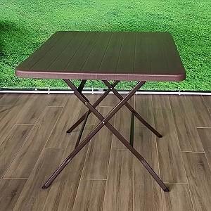 Masa de gradina Sonmez Grain 79x79x74 Maro