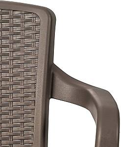 Scaun terasa Sonmez Infinity Mocca (gri)