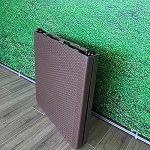 Masa pliabila Sonmez Ratan Maro 120x60x52-75cm