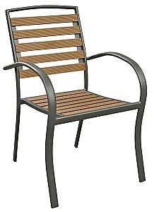 Scaun terasa DP Coral Grey+Coffee