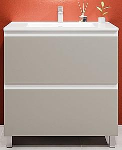 Dulap sub lavoar Bayro Wings Light Grey 800