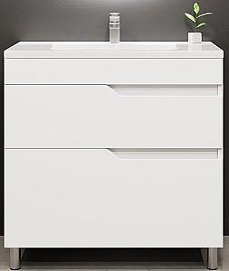 Dulap sub lavoar Bayro Teona Alb Mat 1000