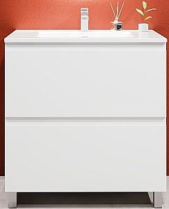 Dulap sub lavoar Bayro Wings Alb Mat 800