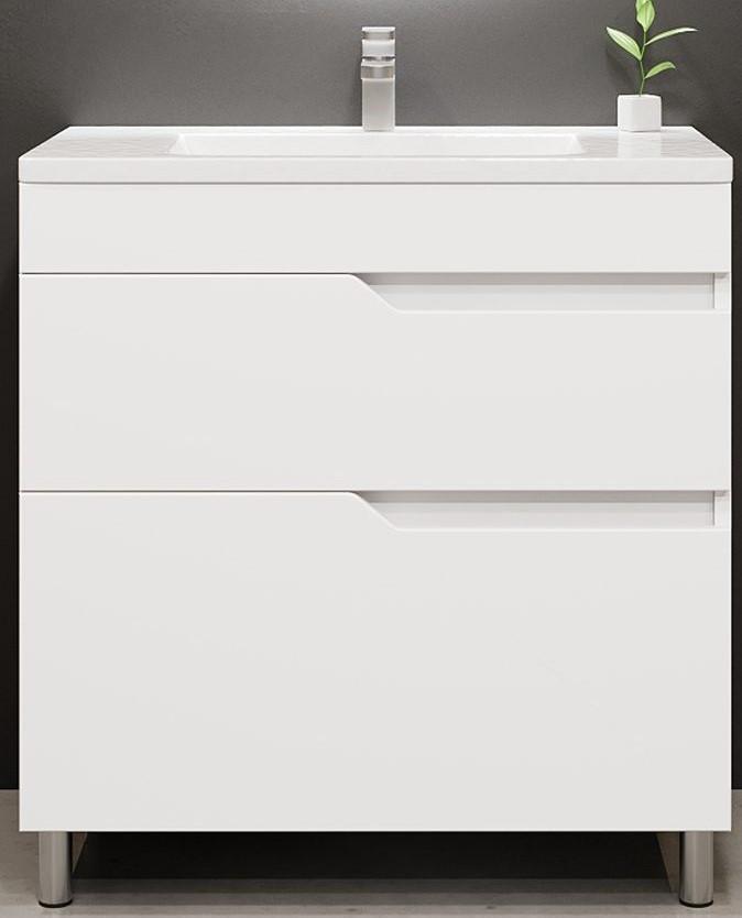 Dulap sub lavoar Bayro Teona Alb Mat 800