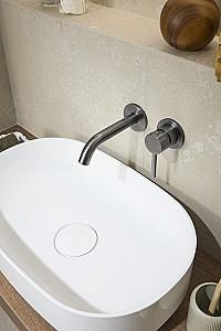 Baterie pentru lavoar Armatura Moza PVD Gun Metal