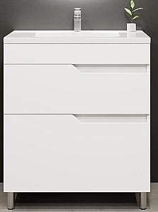 Dulap sub lavoar Bayro Teona Alb Mat 600