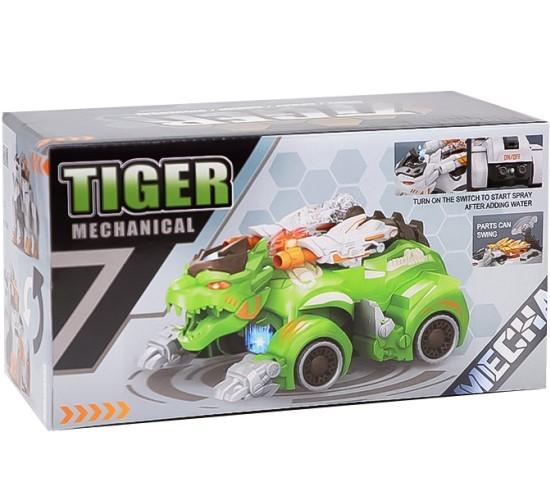 Robot jucarie New World Tiger Mechanical Green (HJ788H)