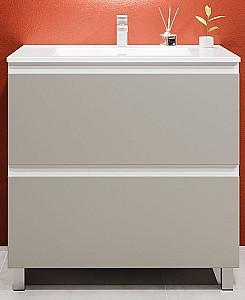 Dulap sub lavoar Bayro Wings Light Grey 1000