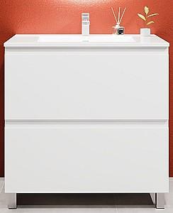 Dulap sub lavoar Bayro Wings Alb Mat 1000