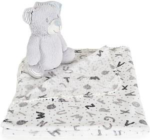 Plapuma Moni Bear White&Grey
