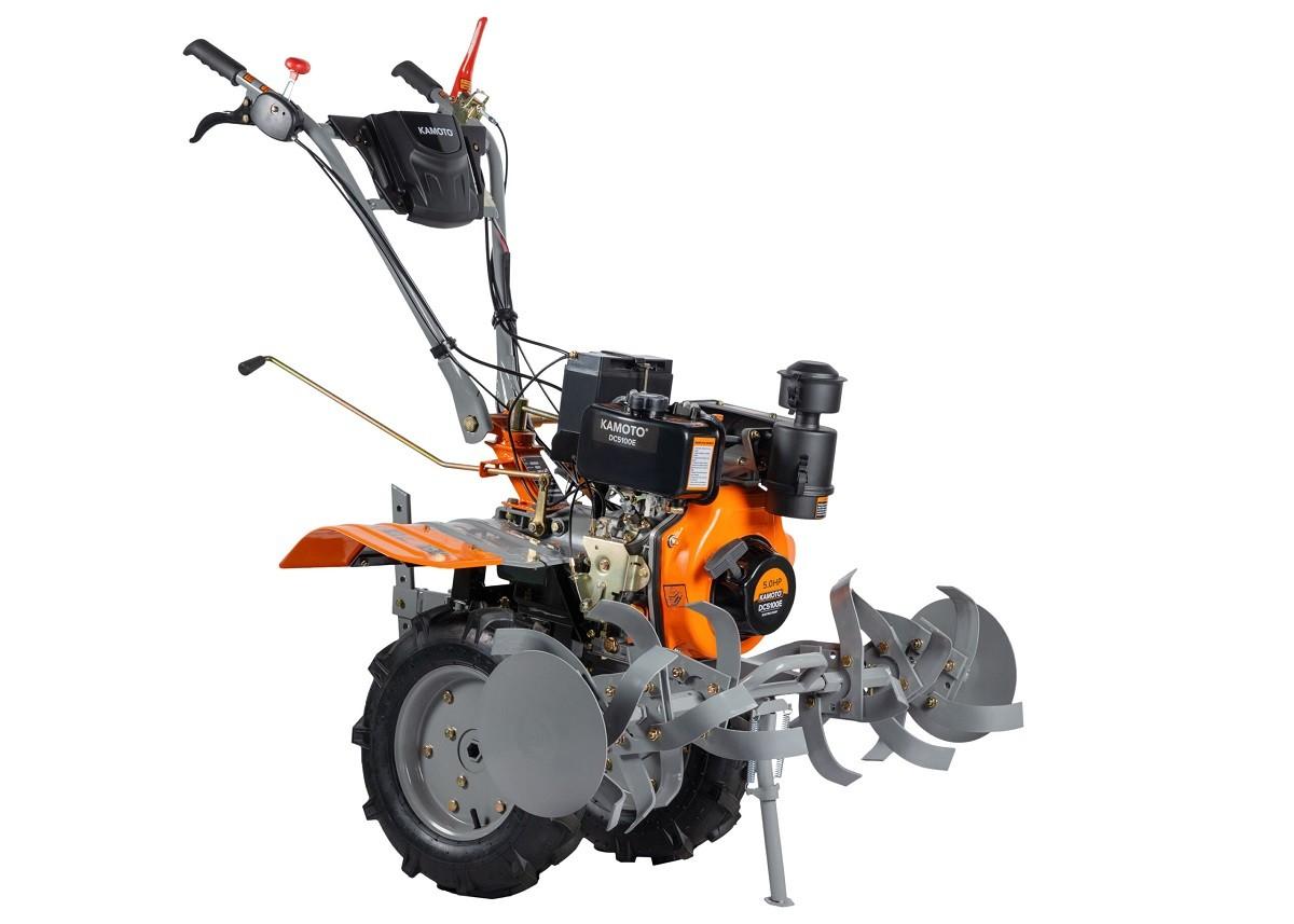 Motocultor KAMOTO DC5100E (Motorina, 5 C.P.)