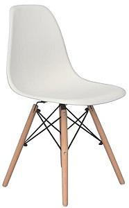 Set de masa si scaune Evelin GLORIA White / Bella Beech + 4 scaune LC-021 White