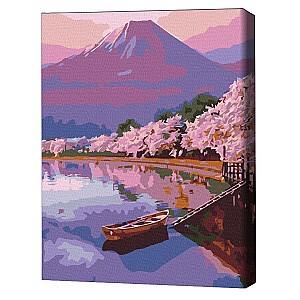 Tablou pe numere BrushMe Coasta de dimineata (fara cutie) 30x40 cm