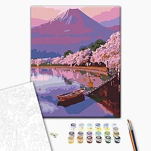 Tablou pe numere BrushMe Coasta de dimineata (fara cutie) 30x40 cm