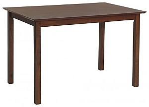 Set de masa si scaune Evelin Gloria Burnish Oak + 4 scaune Wenyi Burnish Oak / Ekea12 Dark Brown