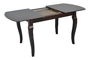 Set de masa si scaune Evelin HV-29V Chocolate + 4 scaune Wenyi Chocolate / Ekea12 Dark Brown