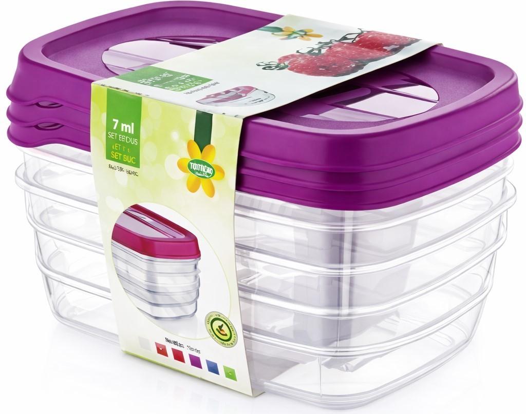 Set de recipiente alimentare Hobby 021014