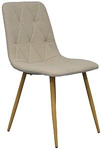 Set de masa si scaune Evelin HV-27V Light Brown + 8 scaune YTC 080 Wo / BJORN24 Light Beige