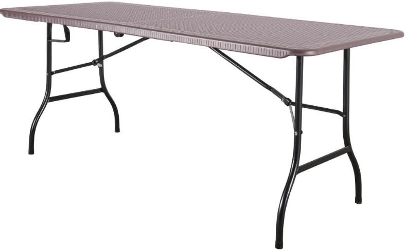 Masa pliabila Sonmez Ratan 180x75x74cm Brown