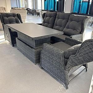 Set mobila de gradina Hola LUX Antracit