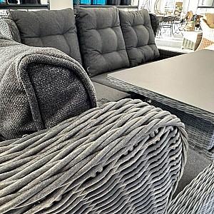 Set mobila de gradina Hola LUX Antracit