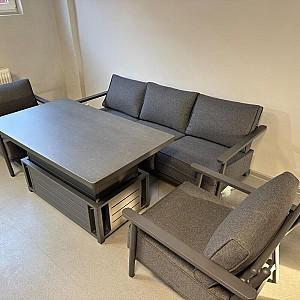 Set mobila de gradina Hola Scandinavia Anthracite