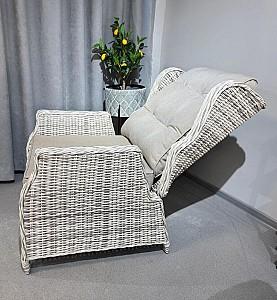 Fotoliu de terasa Hola LUX reglabil Beige