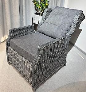 Fotoliu de terasa Hola LUX reglabil Anthracite