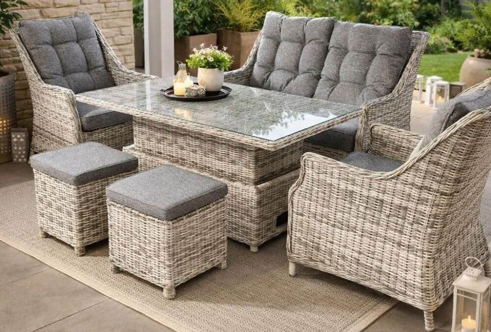 Set mobila de gradina Hola Stella Grey