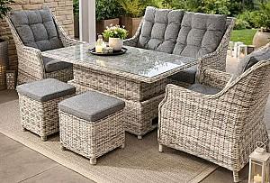 Set mobila de gradina Hola Stella Grey