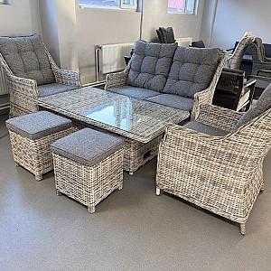 Set mobila de gradina Hola Stella Grey