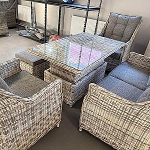 Set mobila de gradina Hola Stella Grey