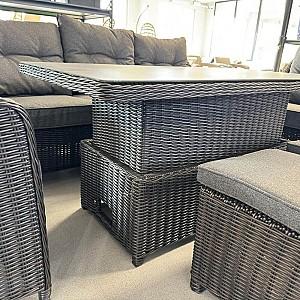 Set mobila de gradina Hola Sevilla Black