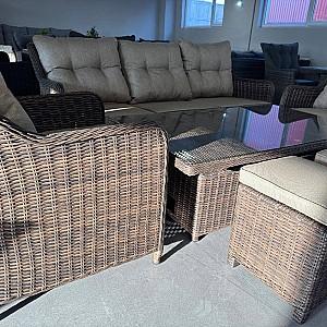 Set mobila de gradina Hola Sevilla Brown