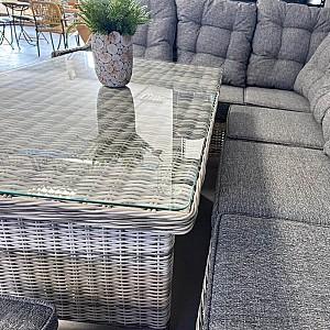 Set mobila de gradina Hola HOUSTON beige/Grey