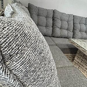 Set mobila de gradina Hola HOUSTON beige/Grey