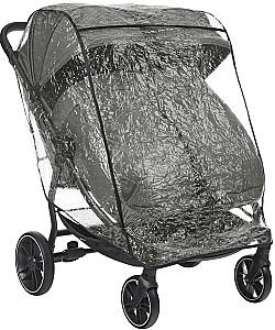 Carucior pentru gemeni Kikka Boo Happy 2 Light Grey (KB.223090)