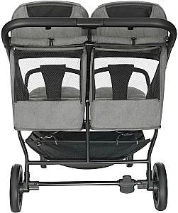 Carucior pentru gemeni Kikka Boo Happy 2 Light Grey (KB.223090)