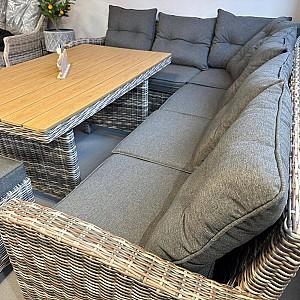 Set mobila de gradina Hola OASIS Brown/Grey