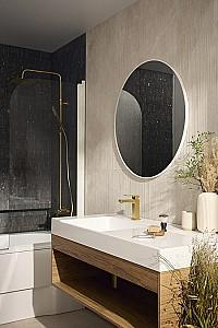 Baterie pentru lavoar Armatura Logon Aur Mat