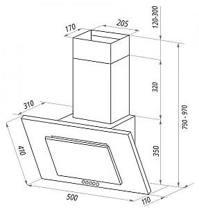 Hota Tornado SIGMA 700(50) LED WH 