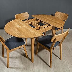 Masa MobiCasa Geneva 100/140x100 Natural(Maro)