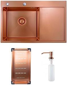 Chiuveta de bucatarie SanDonna HD7850 Cupru