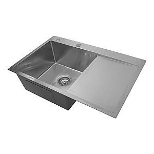 Chiuveta de bucatarie SanDonna HD7850 Crom satin